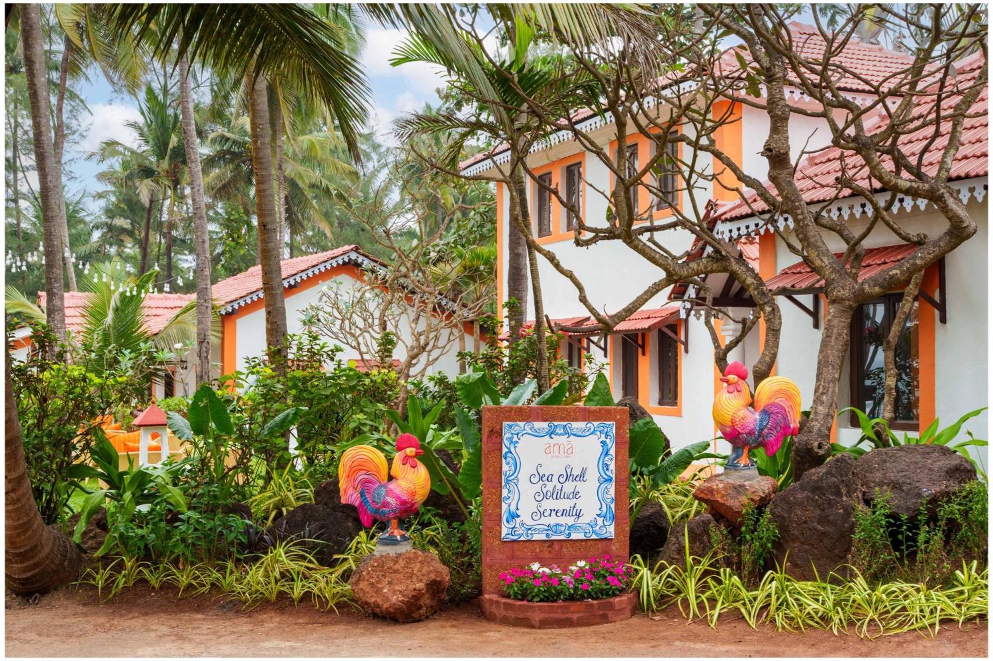 Amã Stays & Trails Aguada Shell Villa , Goa Candolim Zewnętrze zdjęcie